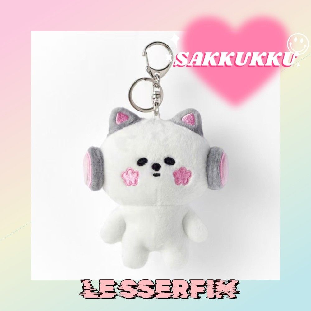 LESSERAFIM ぬいぐるみキーリング サクラ FIMSCLUB ルセラ さくら ル