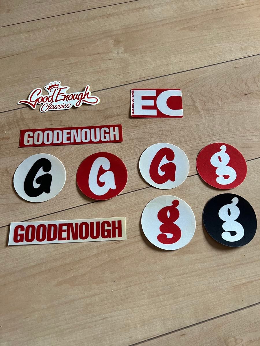 グッドイナフ 布シール9枚とステッカー1枚の系10枚セット｜Yahoo