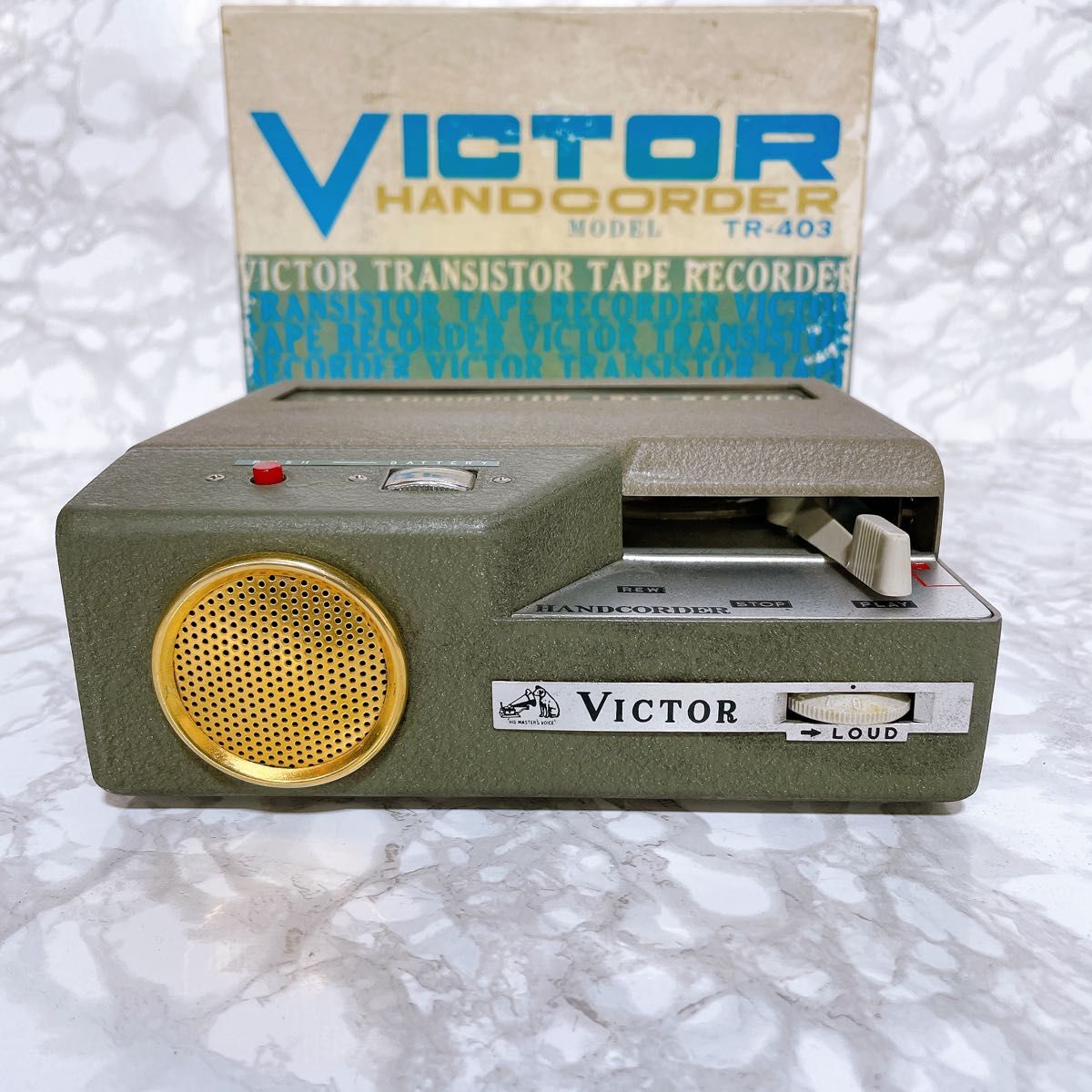 Victor TR-403トランジスタテープレコーダー HANDCORDER Victor