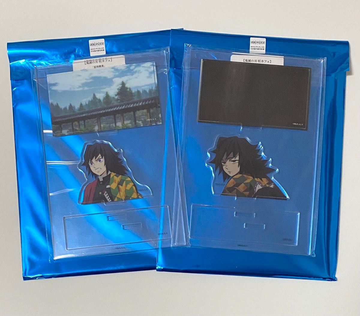 鬼滅の刃 柱カフェ 「冨岡義勇」 ランダム ミニジオラマ アクリル