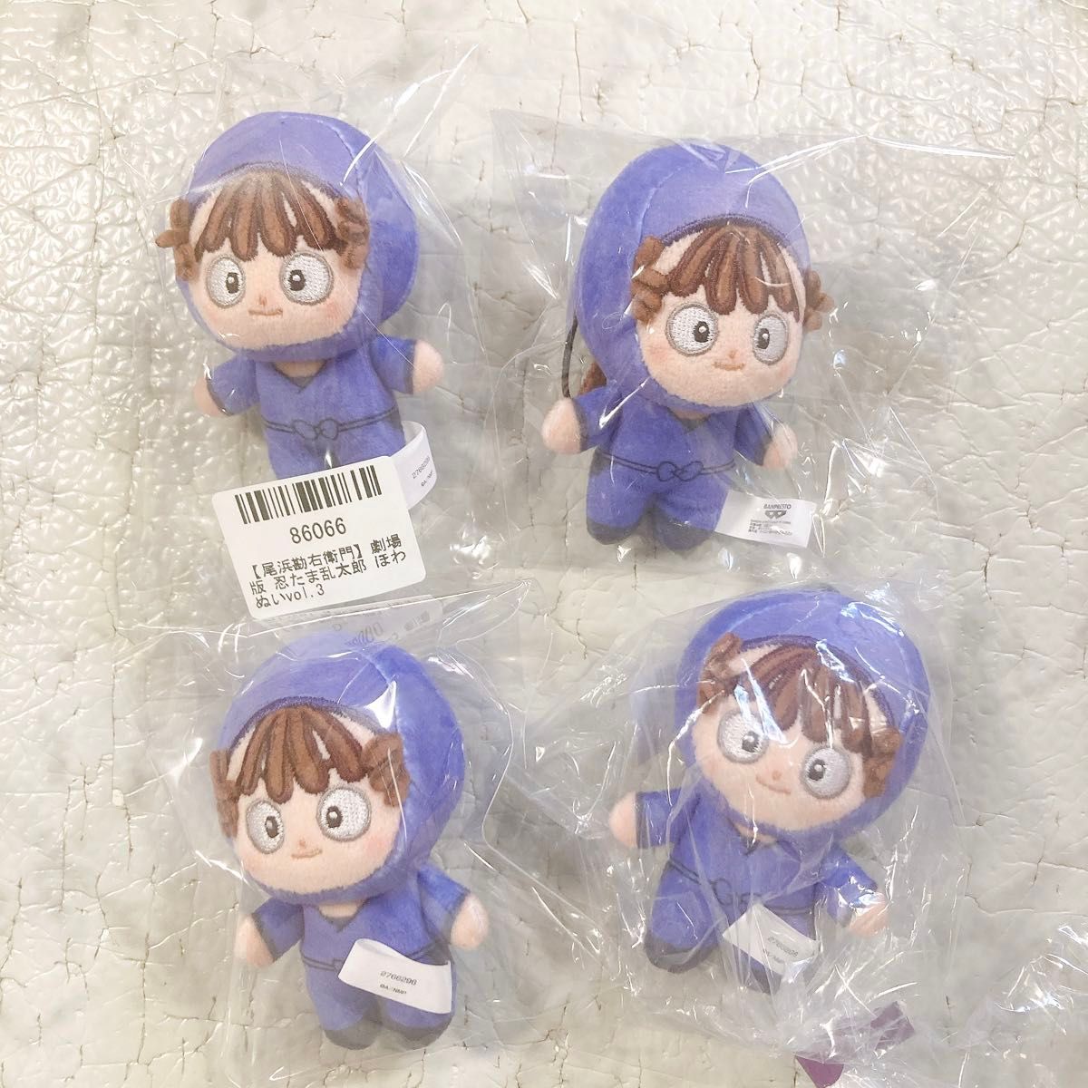 尾浜勘右衛門】劇場版 忍たま乱太郎 ほわぬい ぬいぐるみ マスコット