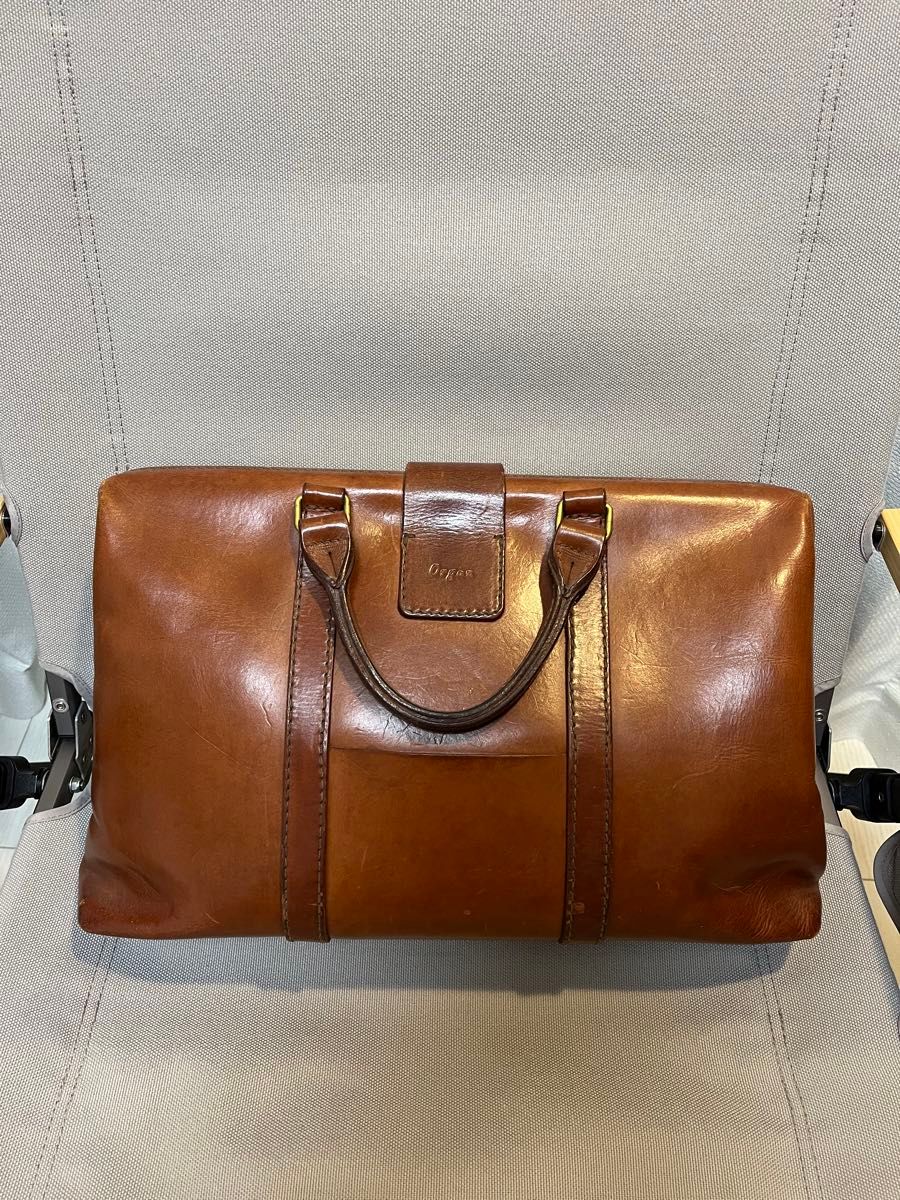 Organ(オルガン)二本手口枠ビジネスバッグ アンバー｜Yahoo!フリマ（旧