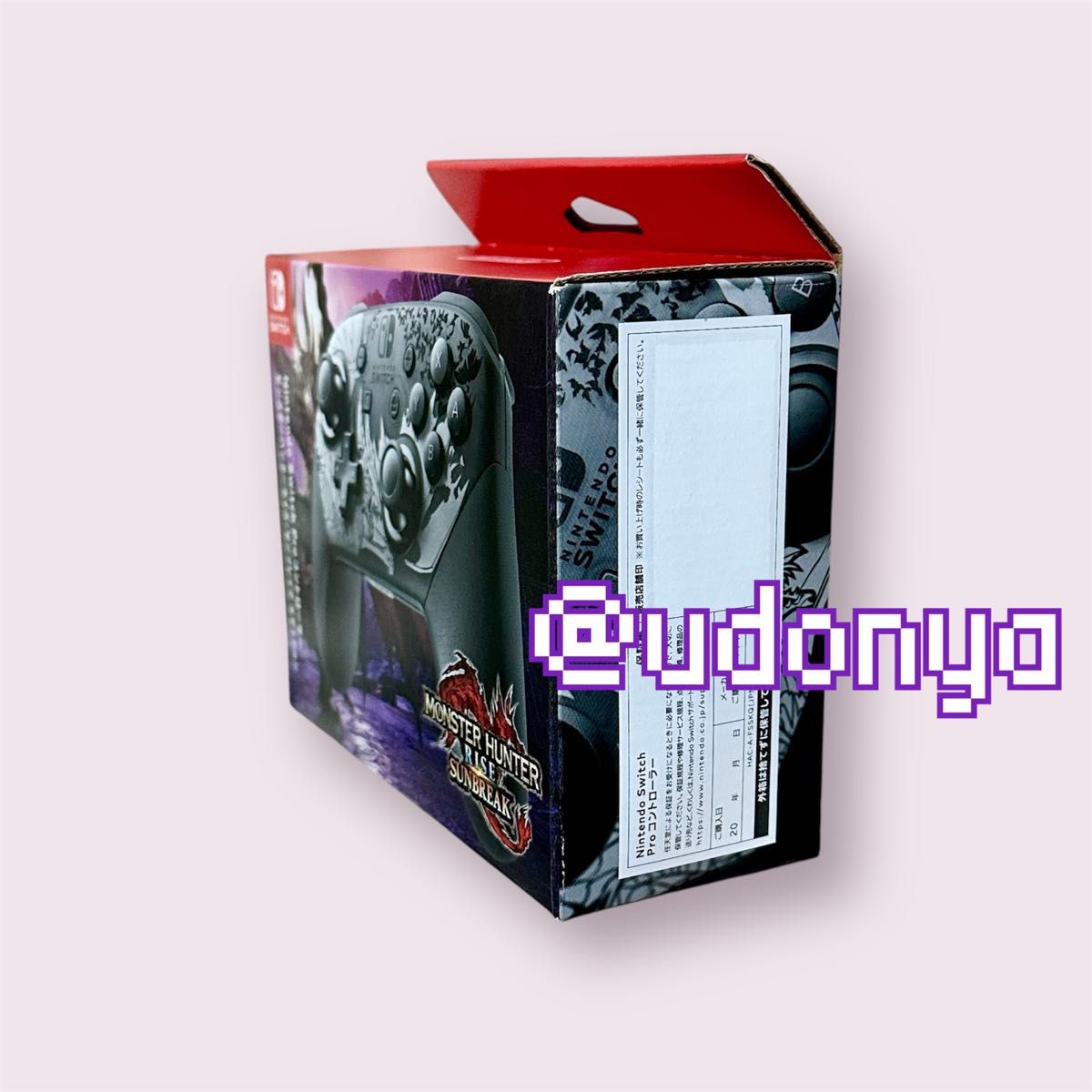 新品未開封】モンハン サンブレイク 純正プロコン メルゼナ 限定 レア