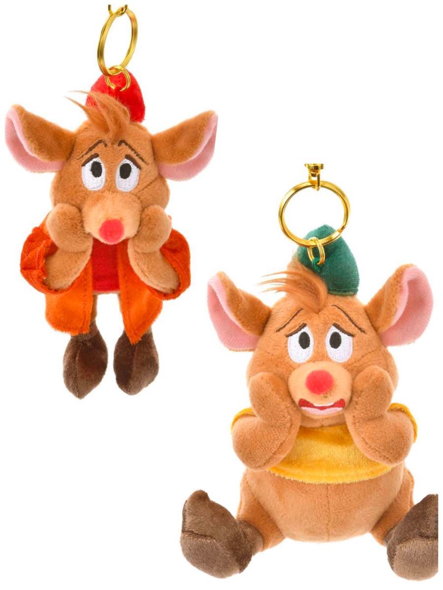 ディズニー シンデレラ ジャック & ガス ぬいぐるみキーホルダー・キー