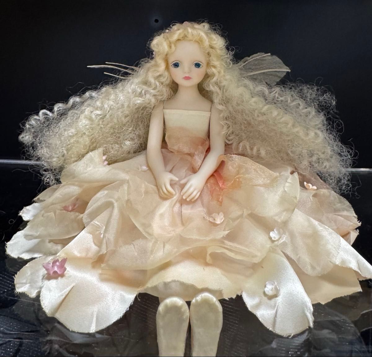 希少レア 若月まり子さん創作 お花の妖精人形 】エルフィンフローリー