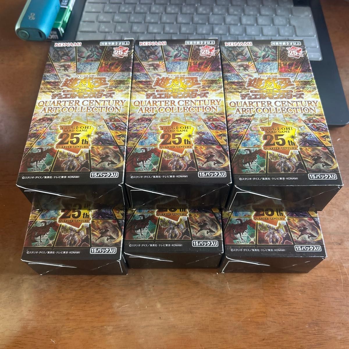 6box】遊戯王 QUARTER CENTURY ART COLLECTION