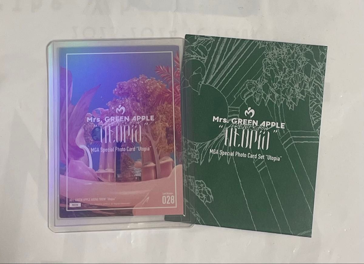 Mrs. GREEN APPLE フォトカード 大森 Utopia リライアンス Mrs. Mrs