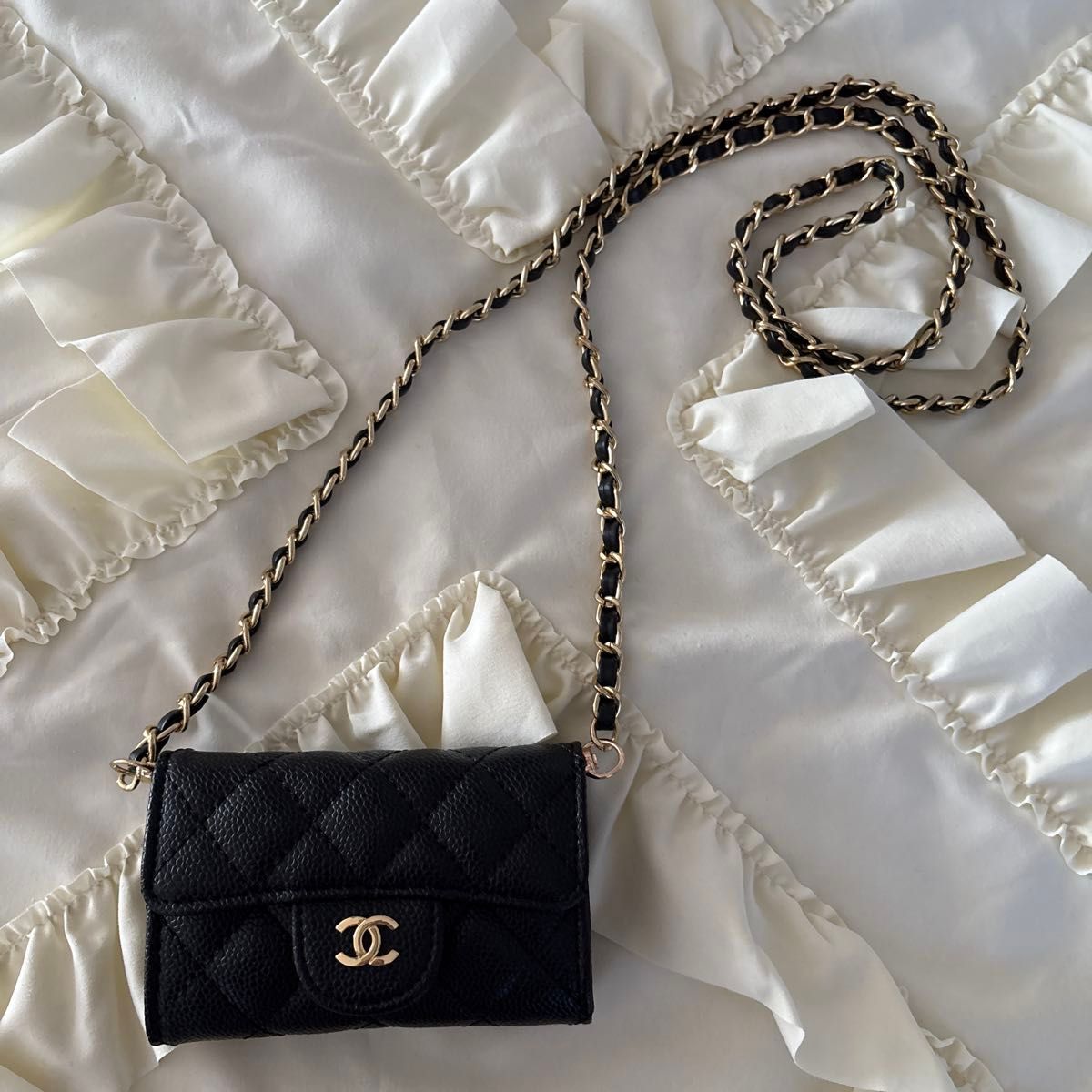 CHANEL シャネル チェーンショルダーバッグ ノベルティ カードケース