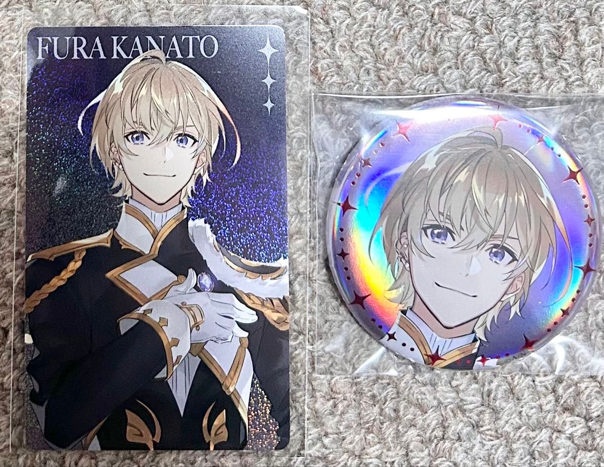 にじさんじ にじフェス OVERTURE 缶バッジ ホログラムカード 風楽 奏斗