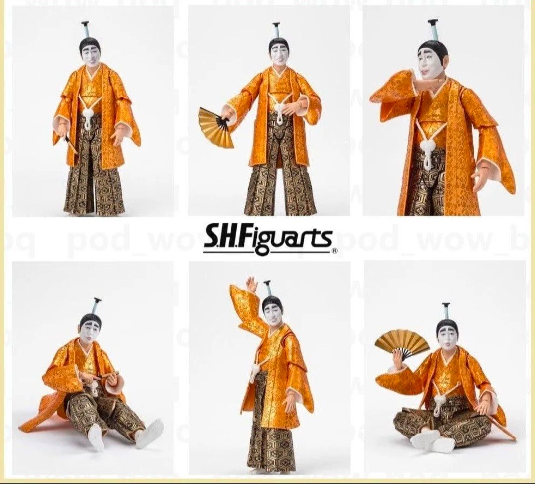 S H Figuarts 志村けんのバカ殿様 変なおじさん 2種 セット 志村けん