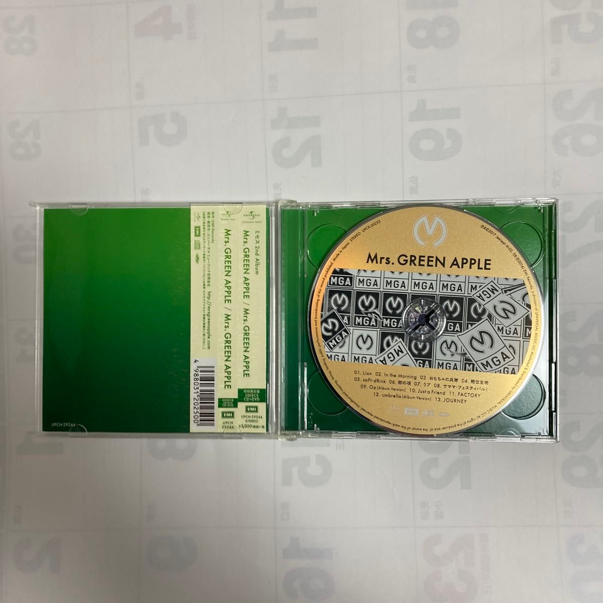 Mrs GREEN APPLE 2nd Album 初回限定盤 帯付き｜Yahoo!フリマ（旧