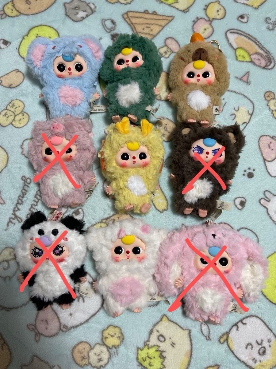 バラ可^ - ^ Baby Three 小可愛 ぬいぐるみ 15センチぐらい 未使用品 5