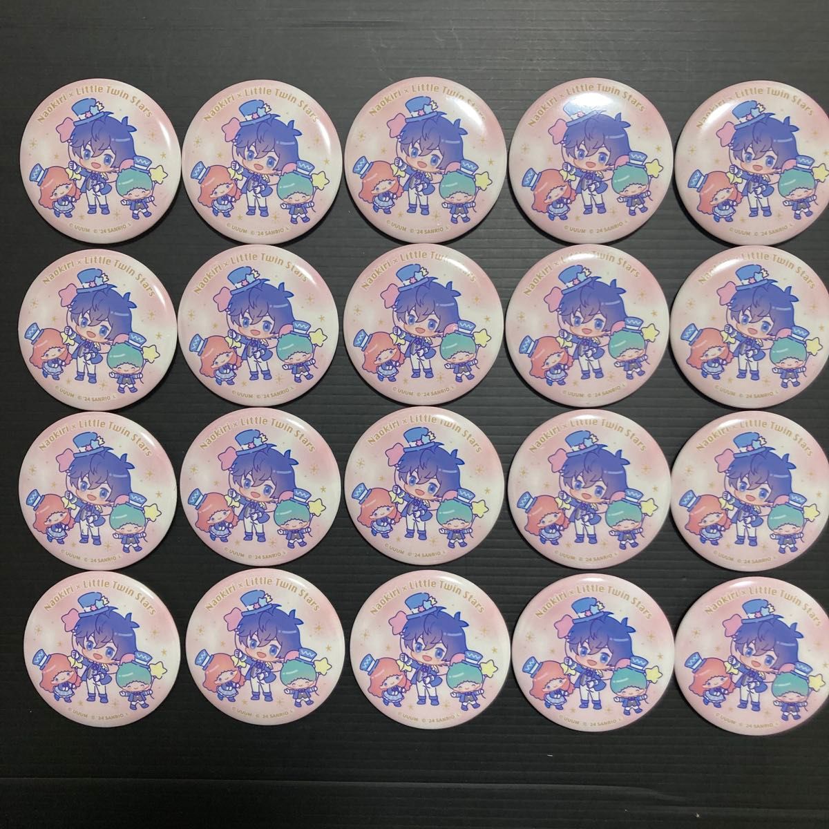 カラフルピーチ なおきり サンリオコラボ 缶バッジ 20個セット｜Yahoo