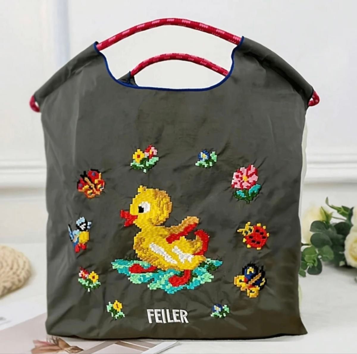 ボールアンドチェーン エコバッグ M フェイラー FEILER 2点お得セット