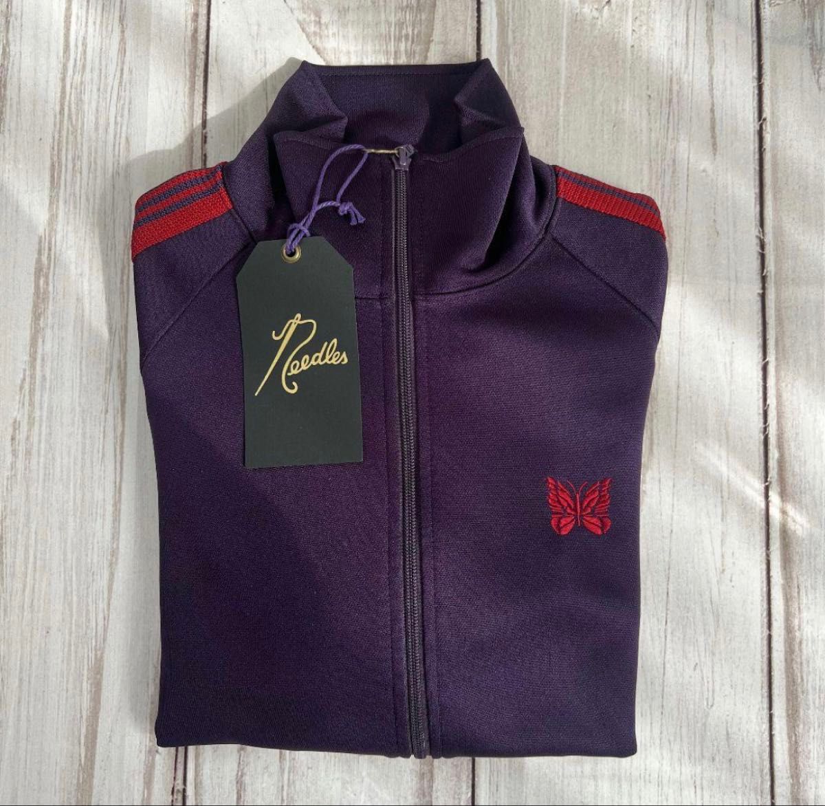 needles 22aw トラックジャケット パープル 永野芽郁着用 L｜Yahoo