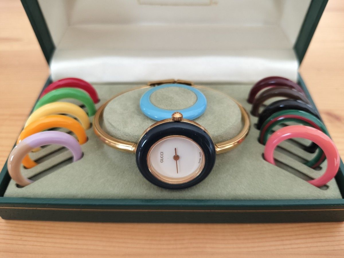 グッチ チェンジベゼル 替えベゼル GUCCI 腕時計 12色セット｜Yahoo