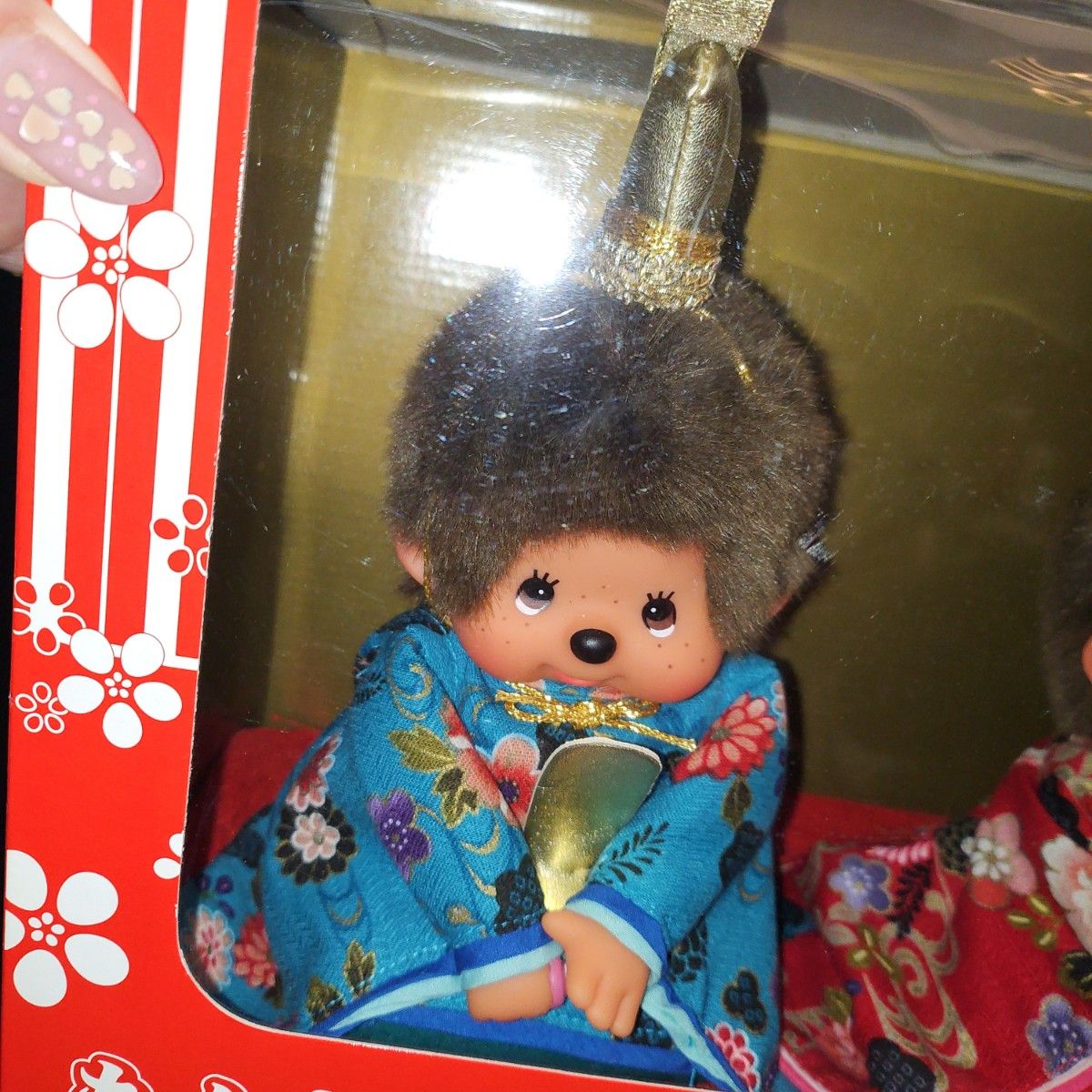 激レア 希少 もんちっちのひなまつり モンチッチお雛さま 大 Lサイズ