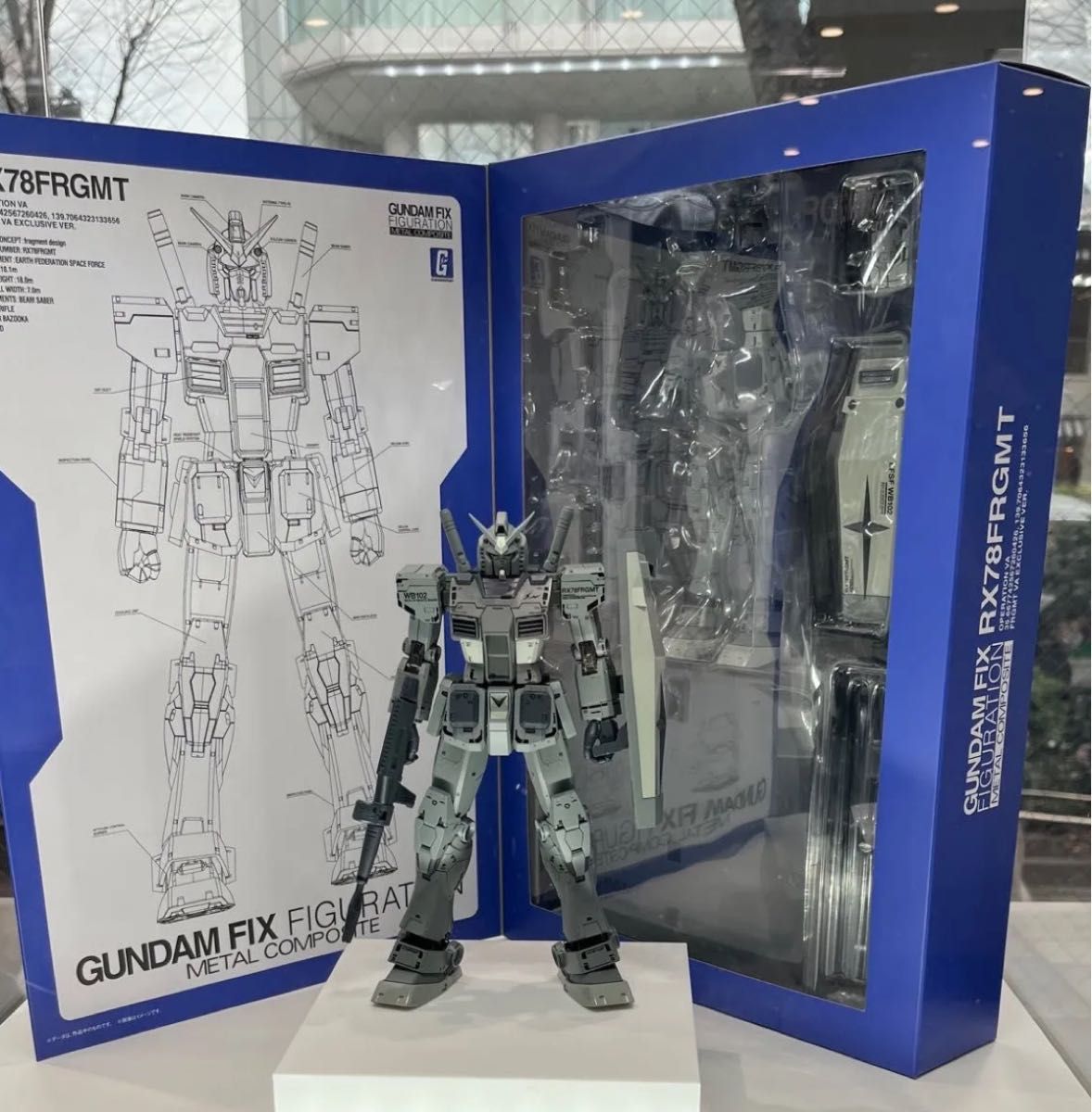 FRAGMENT GUNDAM フラグメントガンダム METAL COMPOSITERX78FRGMT