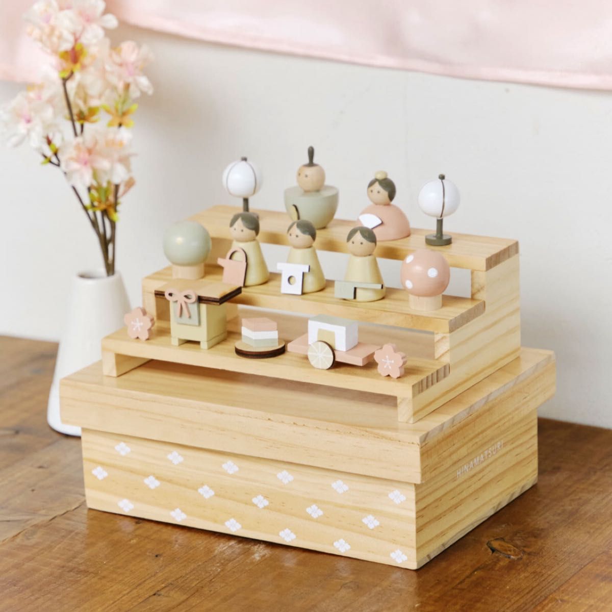 salut（サリュ） 収納できる雛人形セット ひなまつり｜Yahoo!フリマ