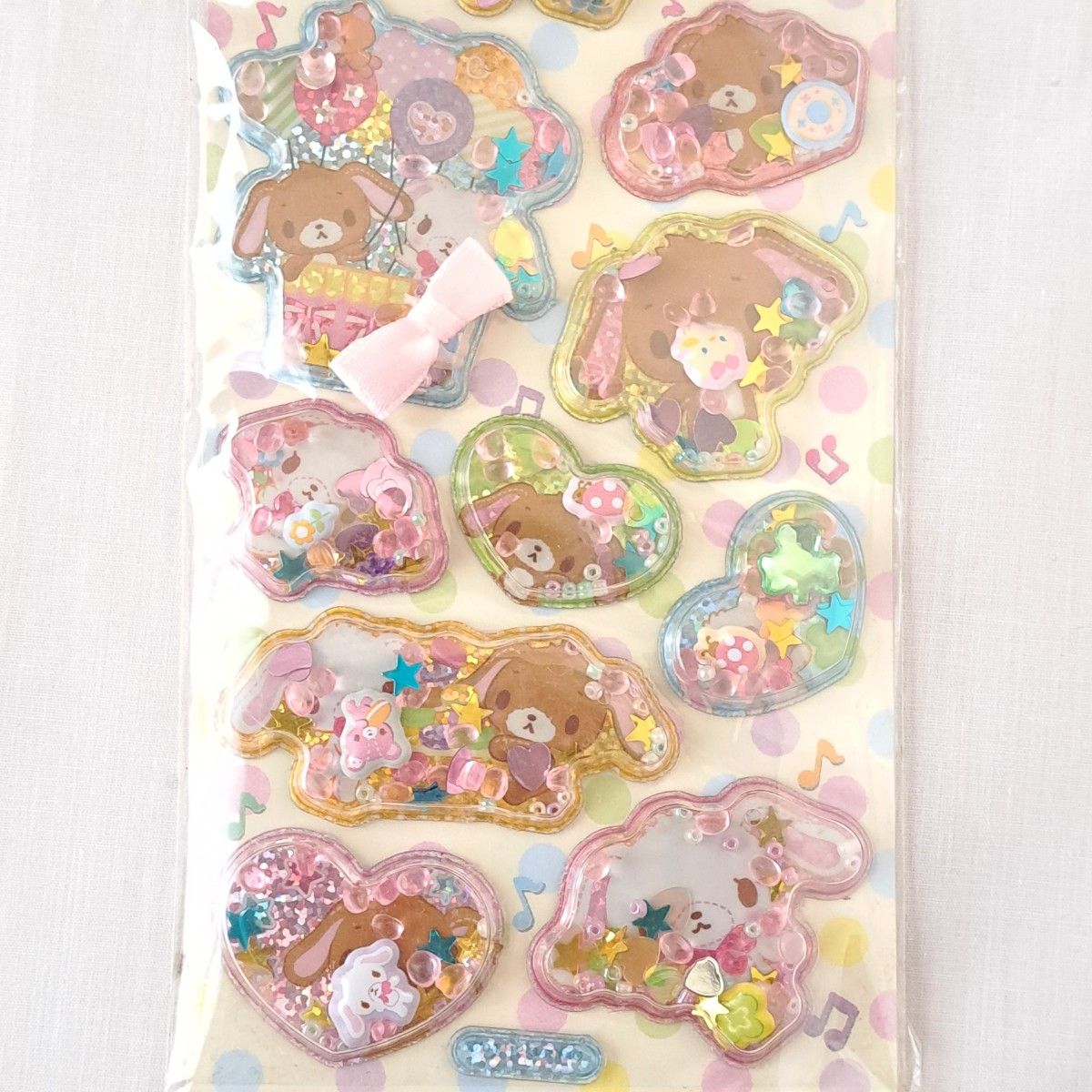 未開封 シュガーバニーズ シャカシャカシール サンリオ 2012