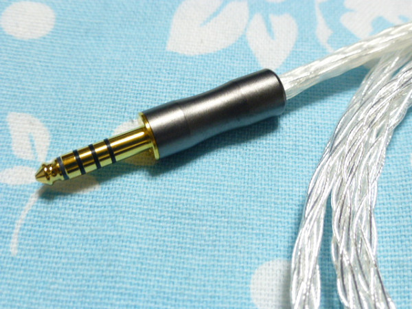 MDR-Z7 T1 2nd 用ケーブル 6N純銀撚り線 16芯 ブレイド編み込み 3 5mm3