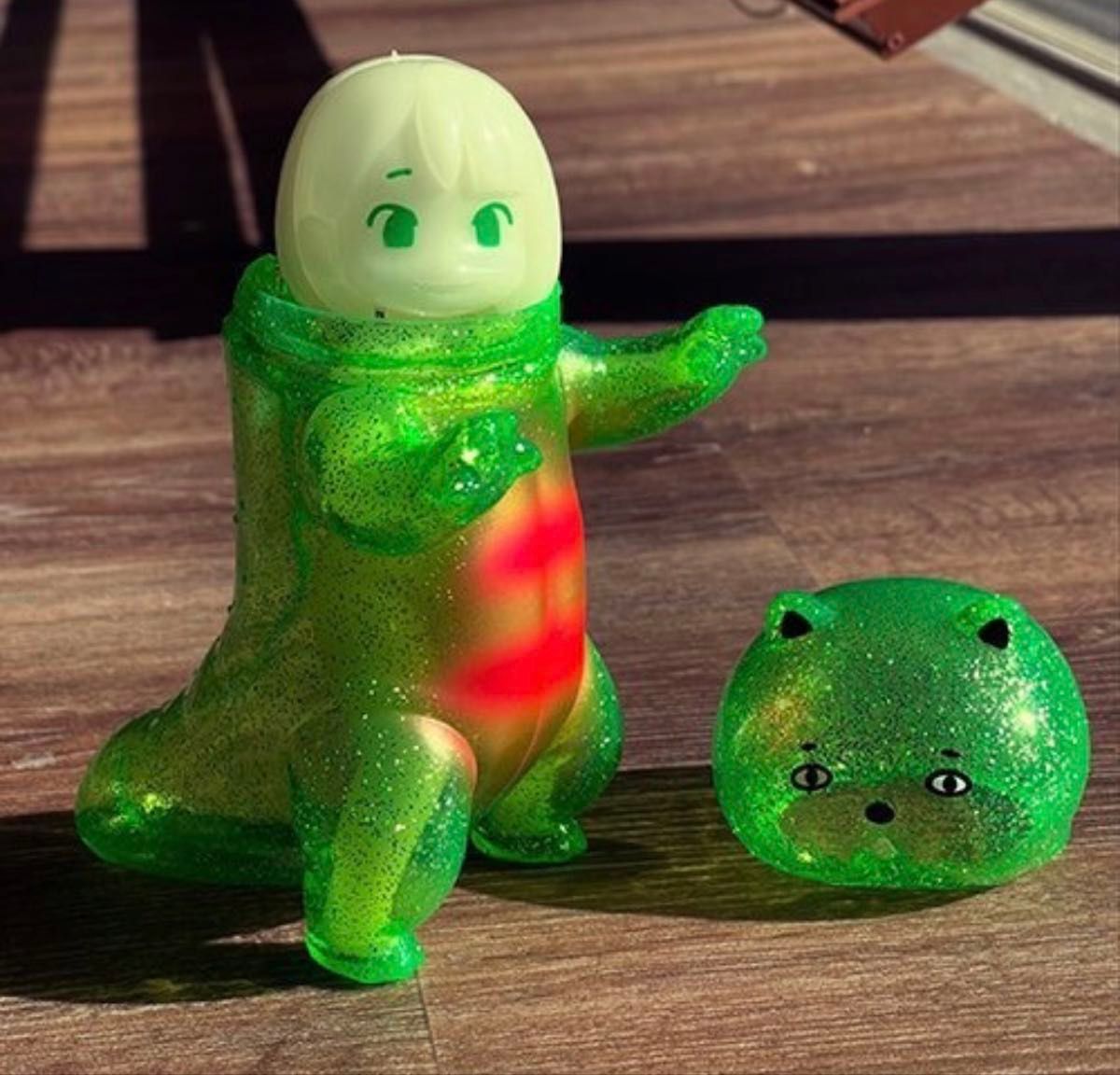 BAKETANBLOG バケタンブログ 明太子怪獣 メンタイゴン クリームソーダ