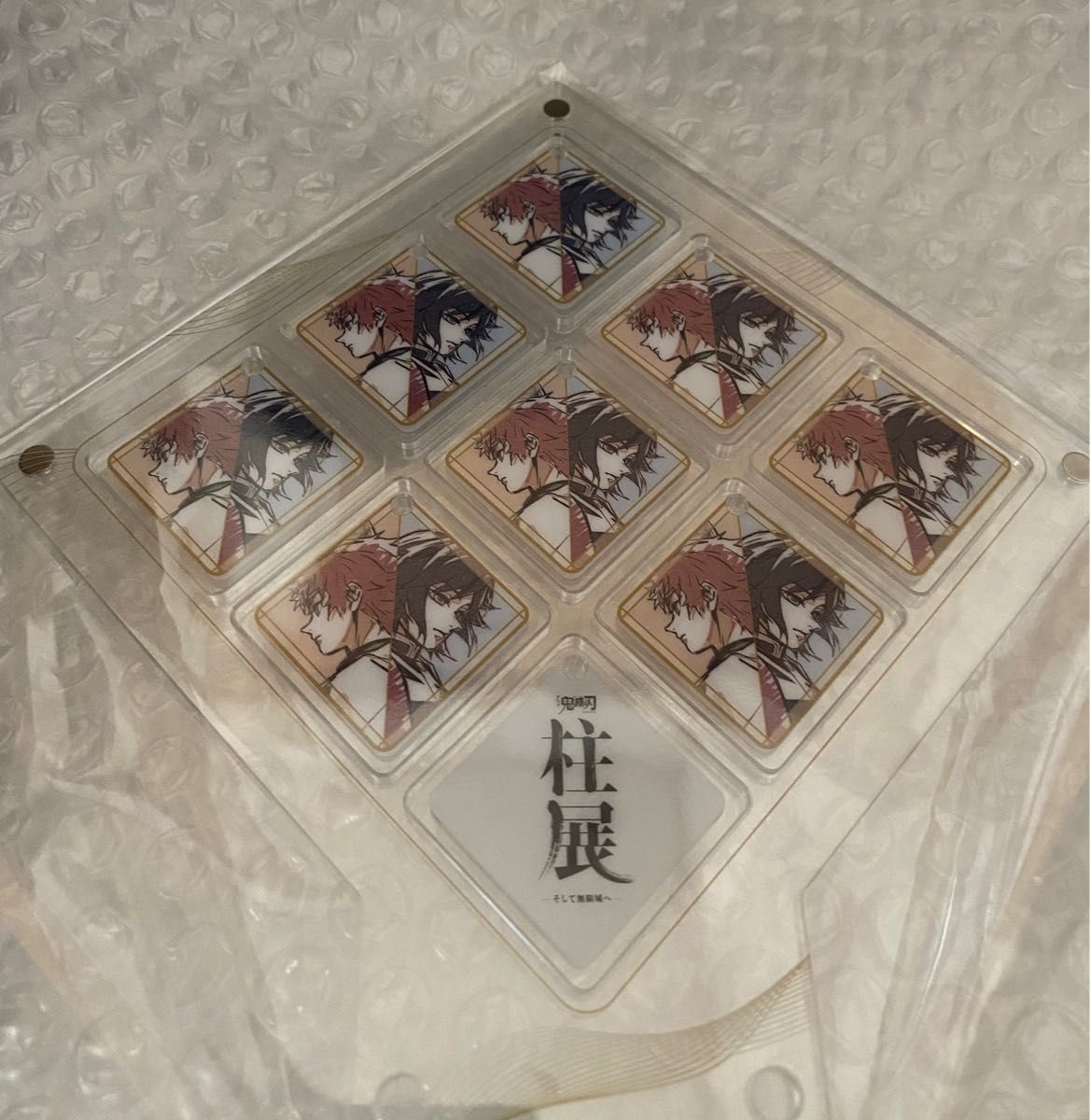 鬼滅の刃 柱展 柱描き下ろしイラスト メモリアルパネル 冨岡義勇 錆兎