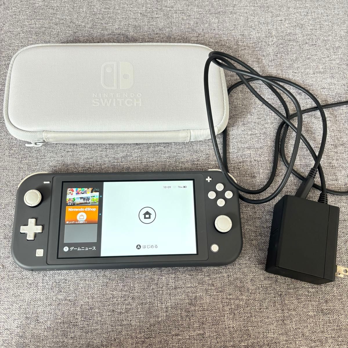 ゆうすけNintendo Switch Lite グレー 本体 充電器付き Nintendo
