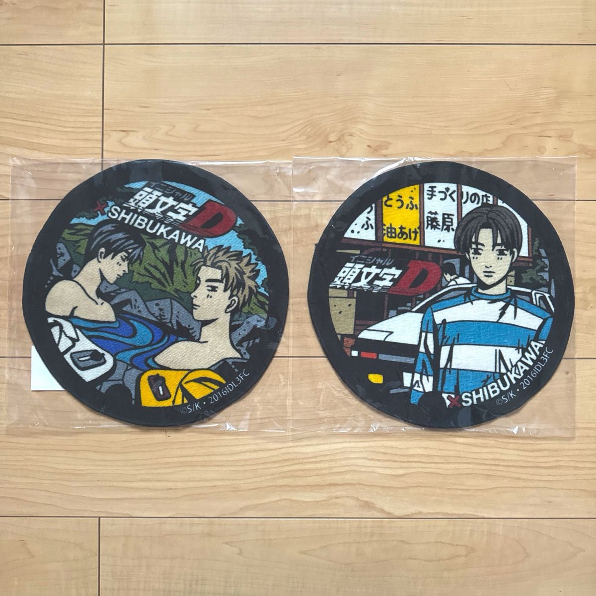 全種類7種】頭文字D 限定 マンホールハンドタオル 全種類7種】頭文字D