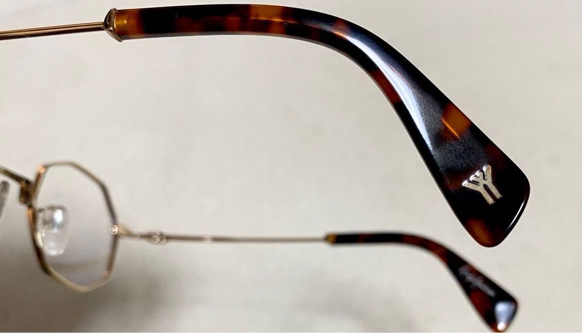 新品未使用 Yohji Yamamoto ヨウジ ヤマモト メガネ 眼鏡 オクタゴン