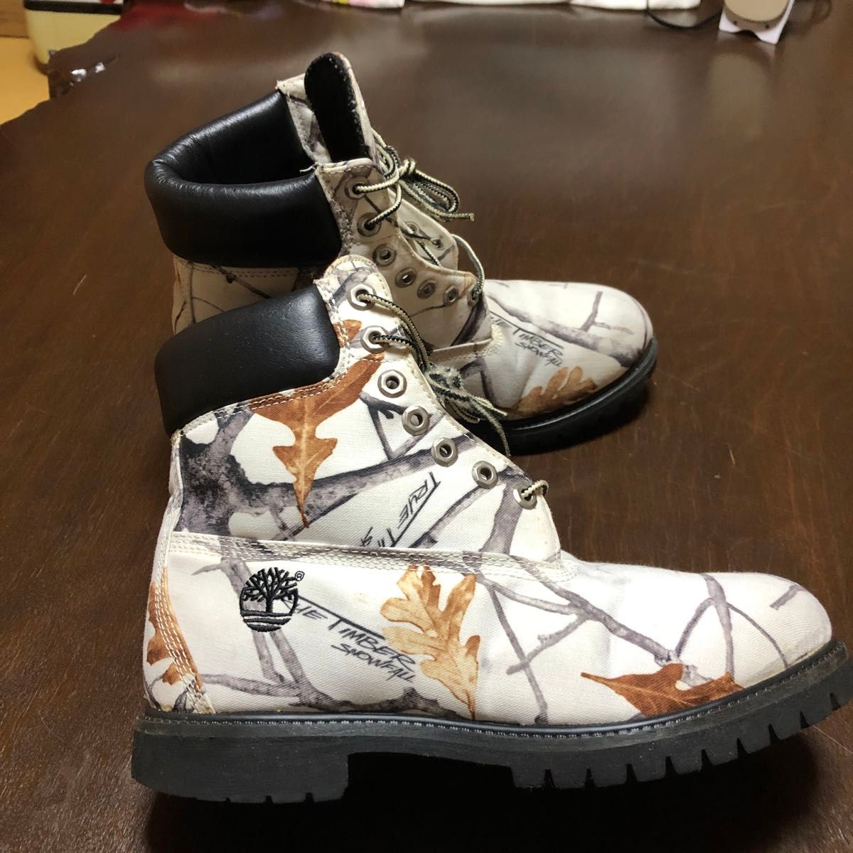 ティンバーランド ホワイト リアルツリー ゴーストフェイスキラー