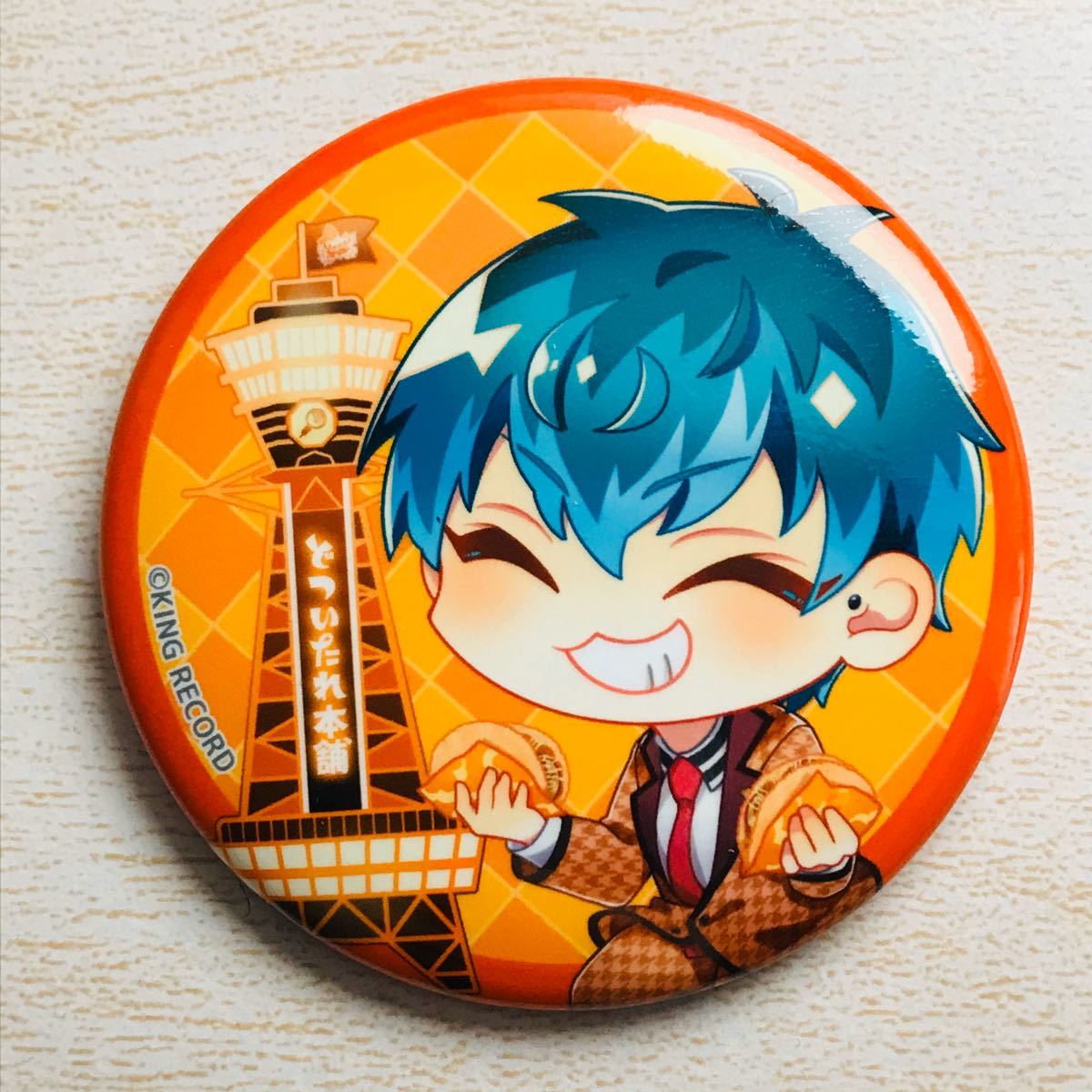 ヒプノシスマイク 通天閣 白膠木簓 ぬるでささら 缶バッジ ヒプマイ