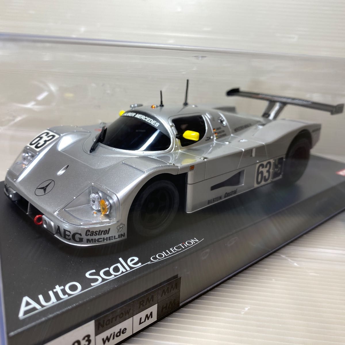 京商ミニッツオートスケールコレクション ザウバーメルセデス C9 Nr 62