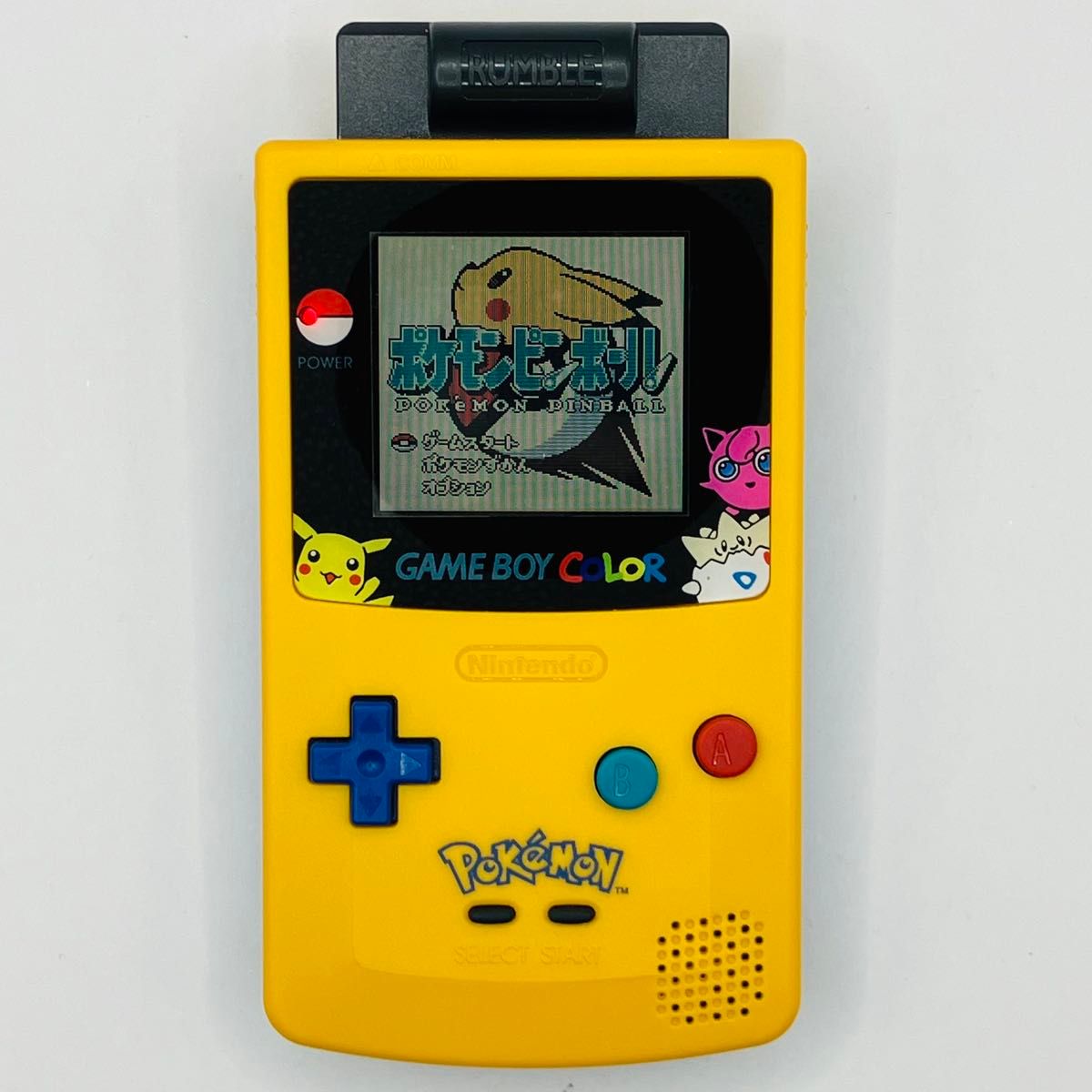 希少 Nintendo ゲームボーイカラー ポケモンVer イエロー 任天堂