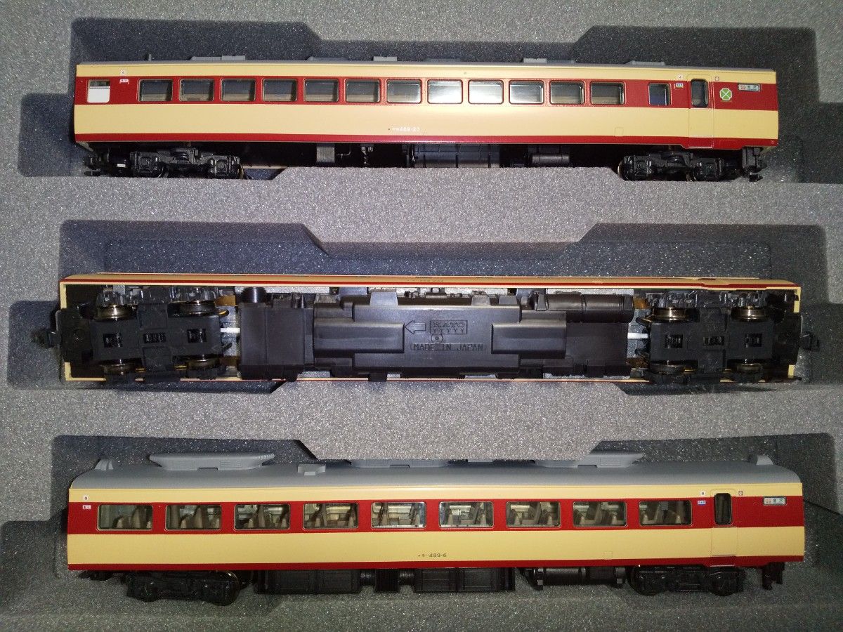 KATO Nゲージ 489系急行「能登」5両基本セット 4両増結セット｜Yahoo