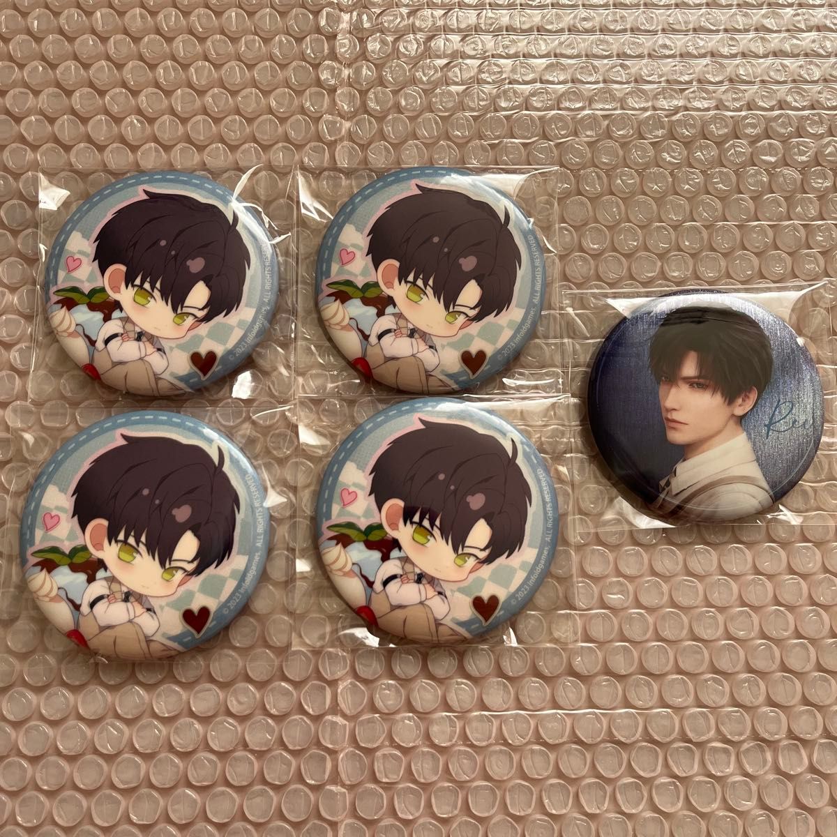 恋と深空 スイーツパラダイス スイパラ 缶バッジ レイ｜Yahoo!フリマ