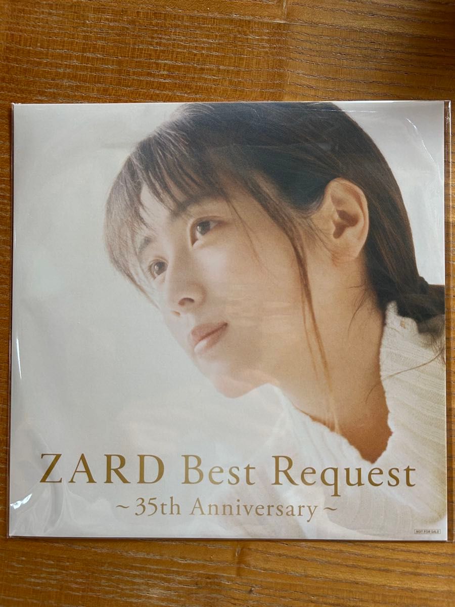 新品未開封 メガジャケット ZARD Best Request-35th Anniversary