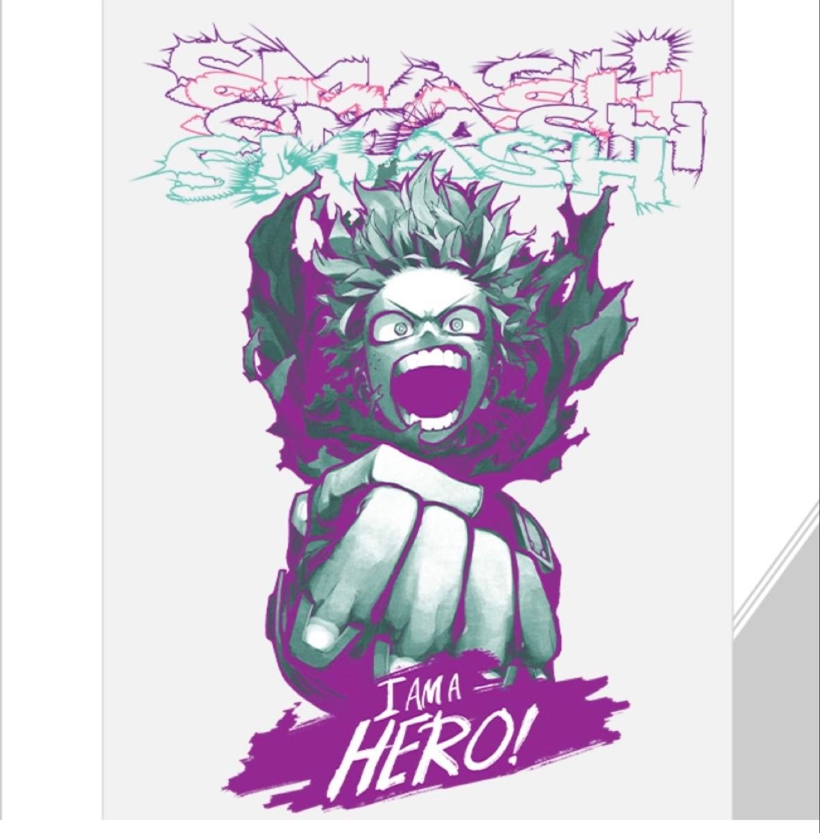 ヒロアカスペシャルデザインtシャツ 応募者限定 全サ 僕のヒーロー