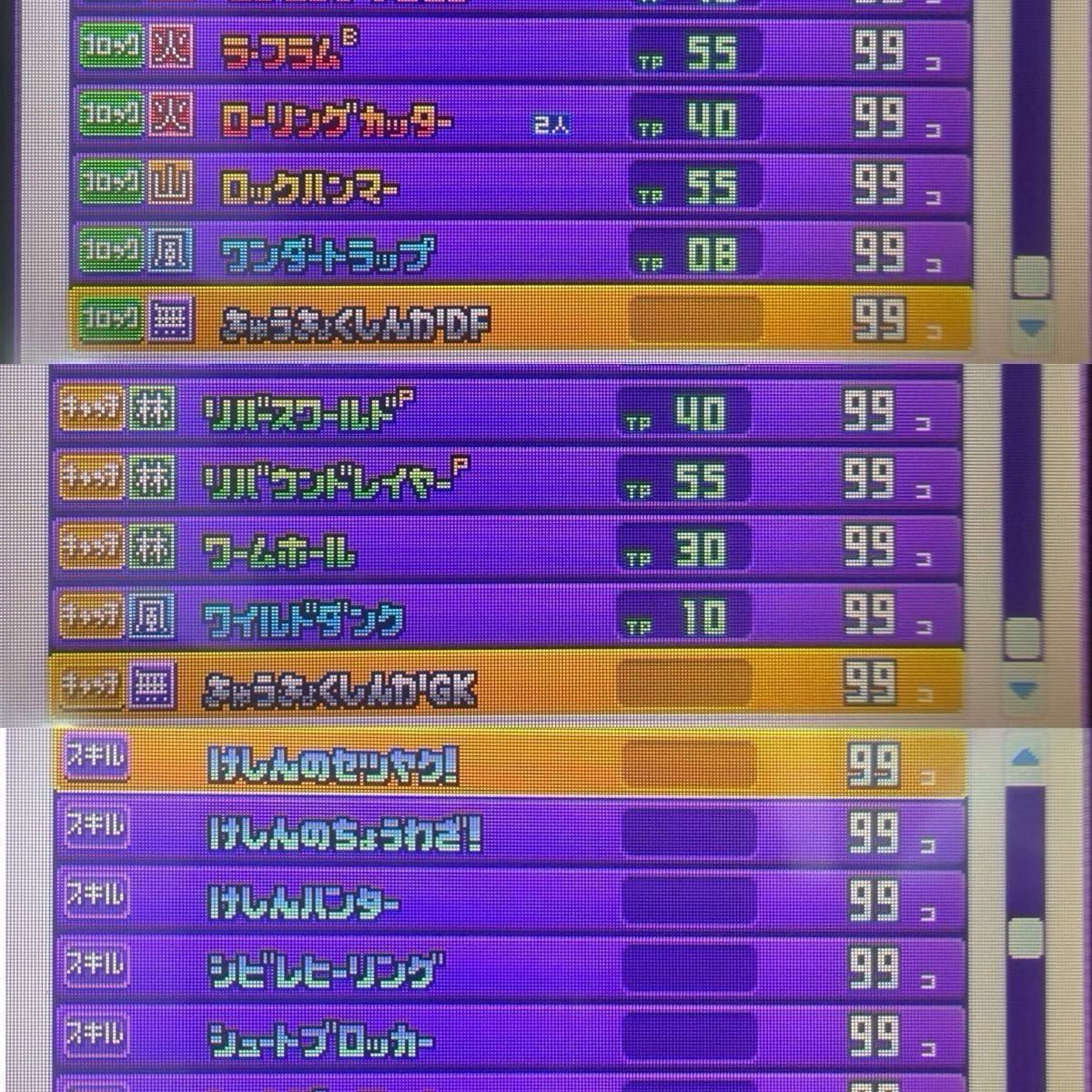 全メンバー極限育成済】イナズマイレブンGOギャラクシー スーパー