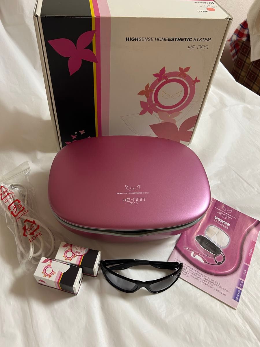 ケノン家庭用脱毛器 Ver 4 1ピンク 説明書入り｜Yahoo!フリマ（旧