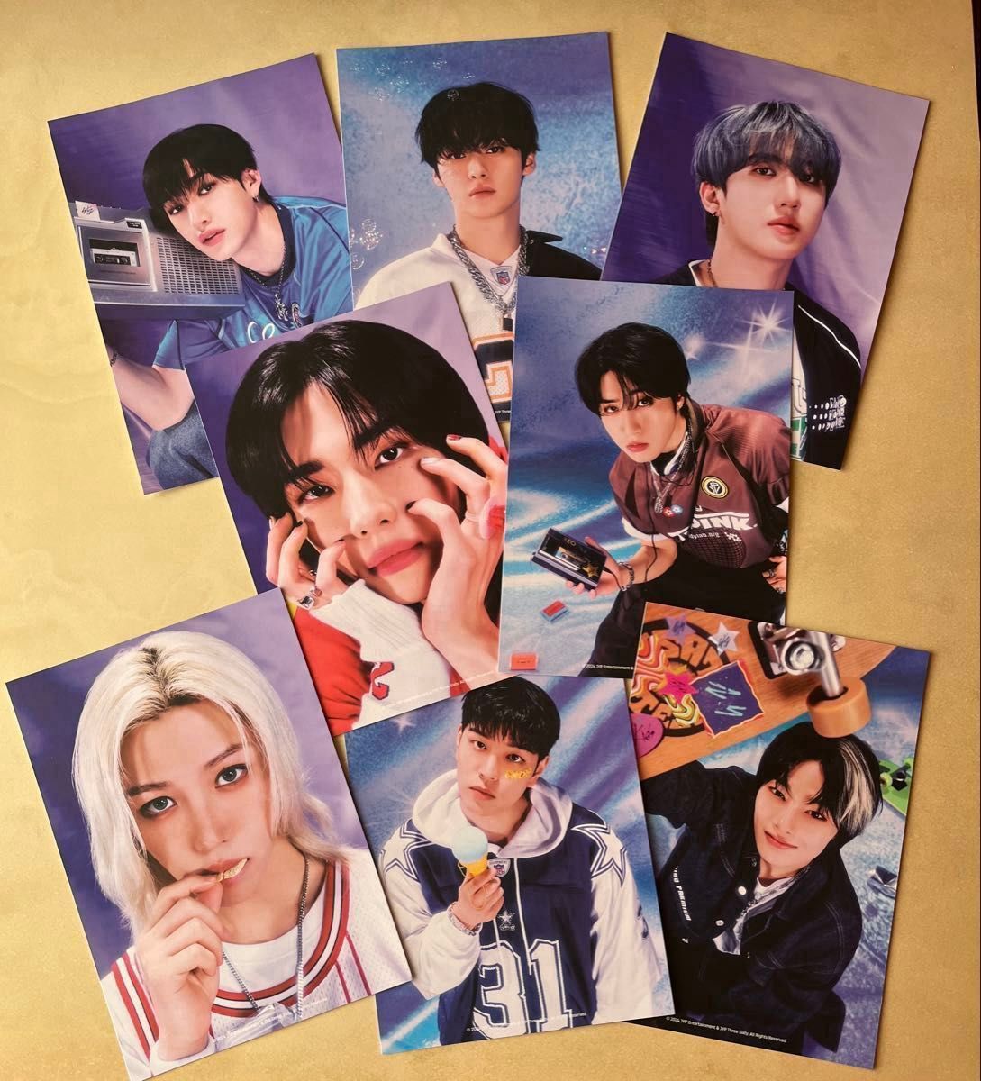 StrayKids 2025 韓国 本国シーグリ 封入ミニポスターバンチャン リノ