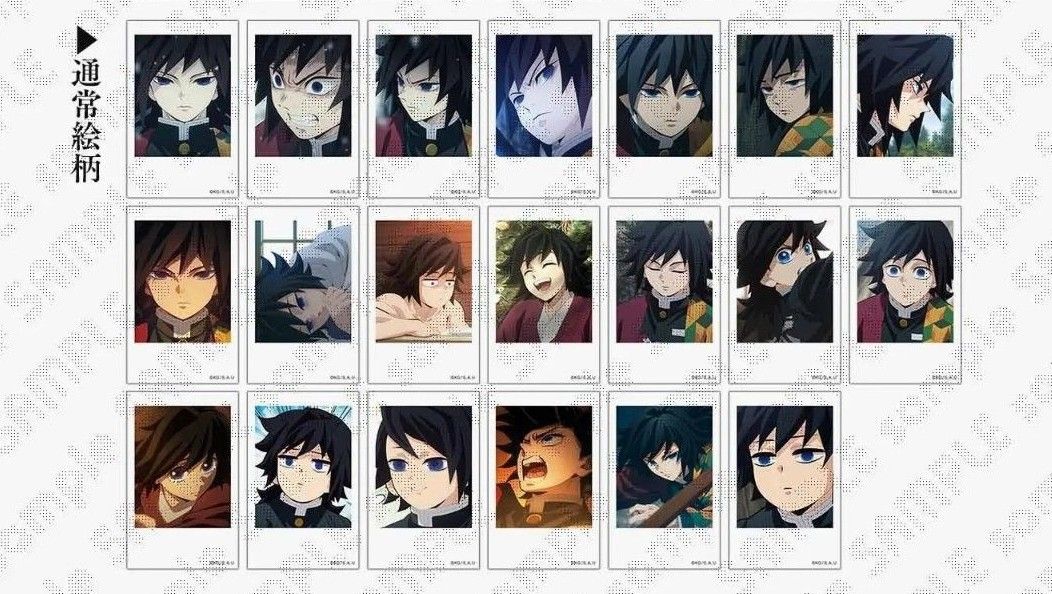 ノーマル】鬼滅の刃 柱カフェ チェキ風 ブロマイド 冨岡義勇｜Yahoo