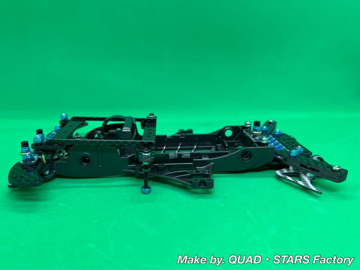 ミニ四駆・FM-A用】2軸ATピボット＋フロント提灯＋1軸リヤアンカー＋