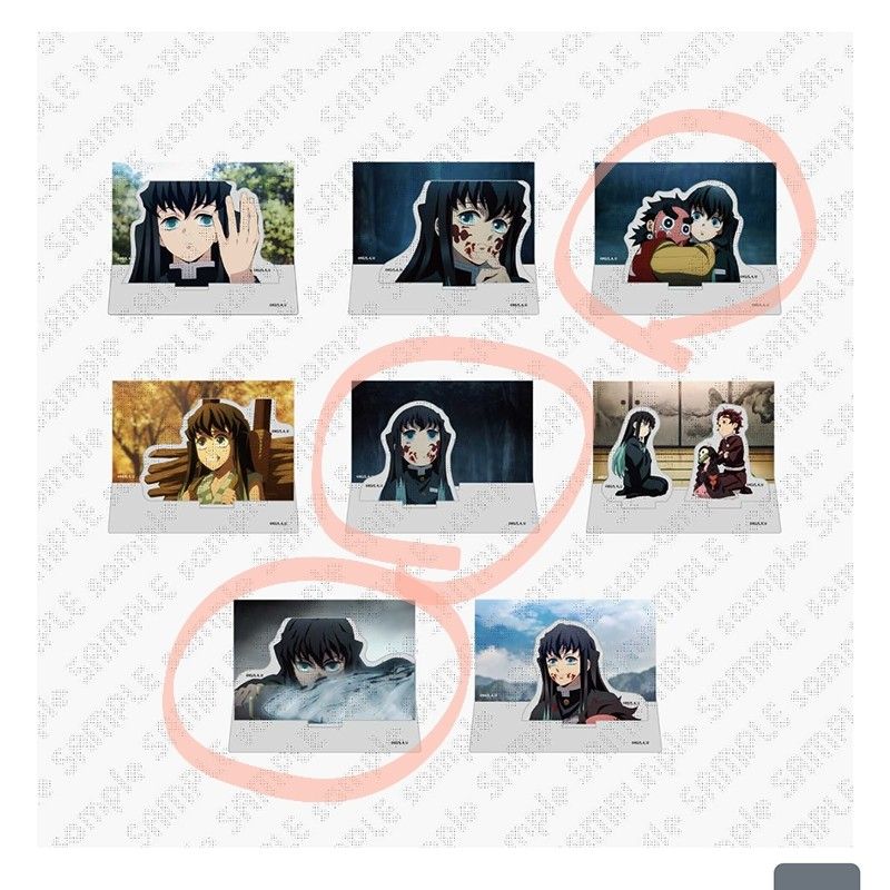 鬼滅の刃 柱カフェ 時透無一郎 ランダムミニジオラマアクリルスタンド