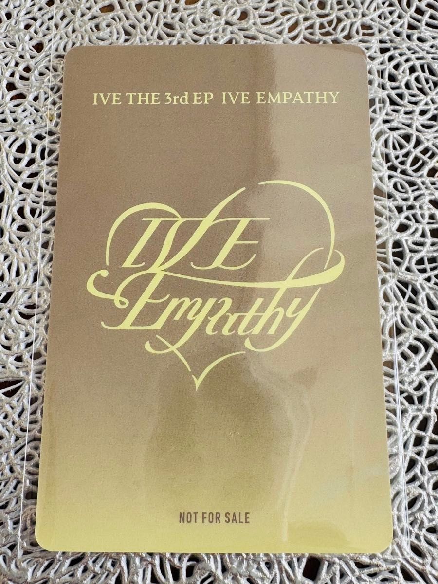 IVE ウォニョン トレカ EMPATHY ソニミュ｜Yahoo!フリマ（旧PayPayフリマ）
