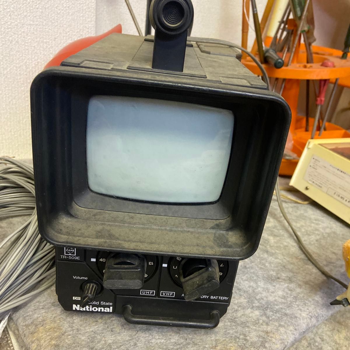 ナショナル 白黒テレビ TR-509E 昭和レトロ｜Yahoo!フリマ（旧PayPay