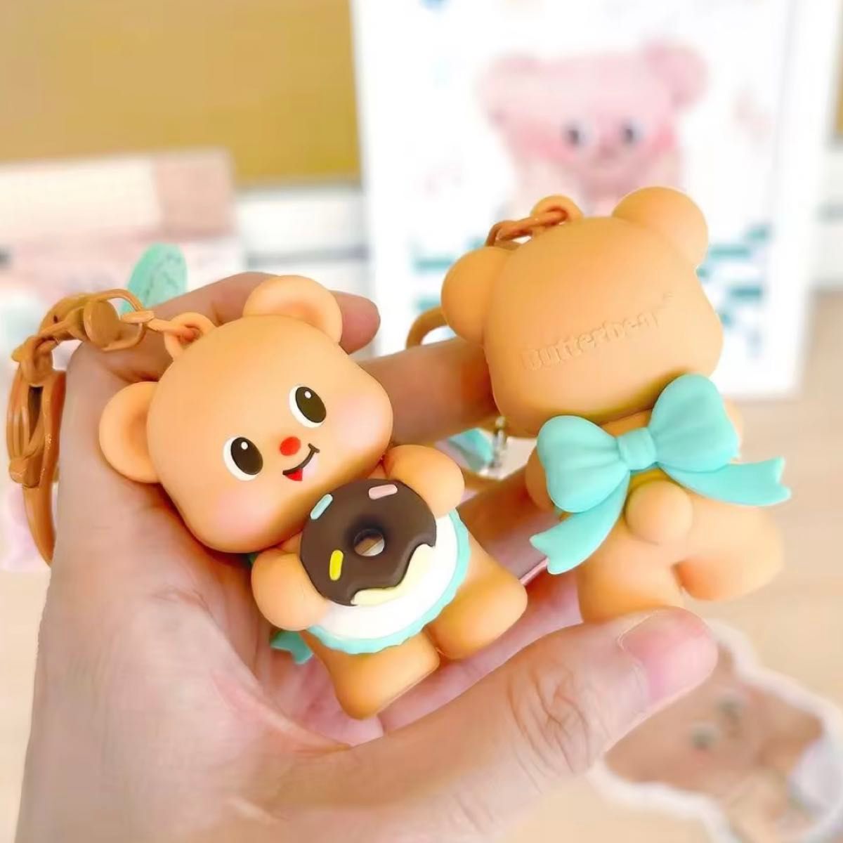 バターベア Butterbear NaRaYa ナラヤ キーホルダーセット Butterbear