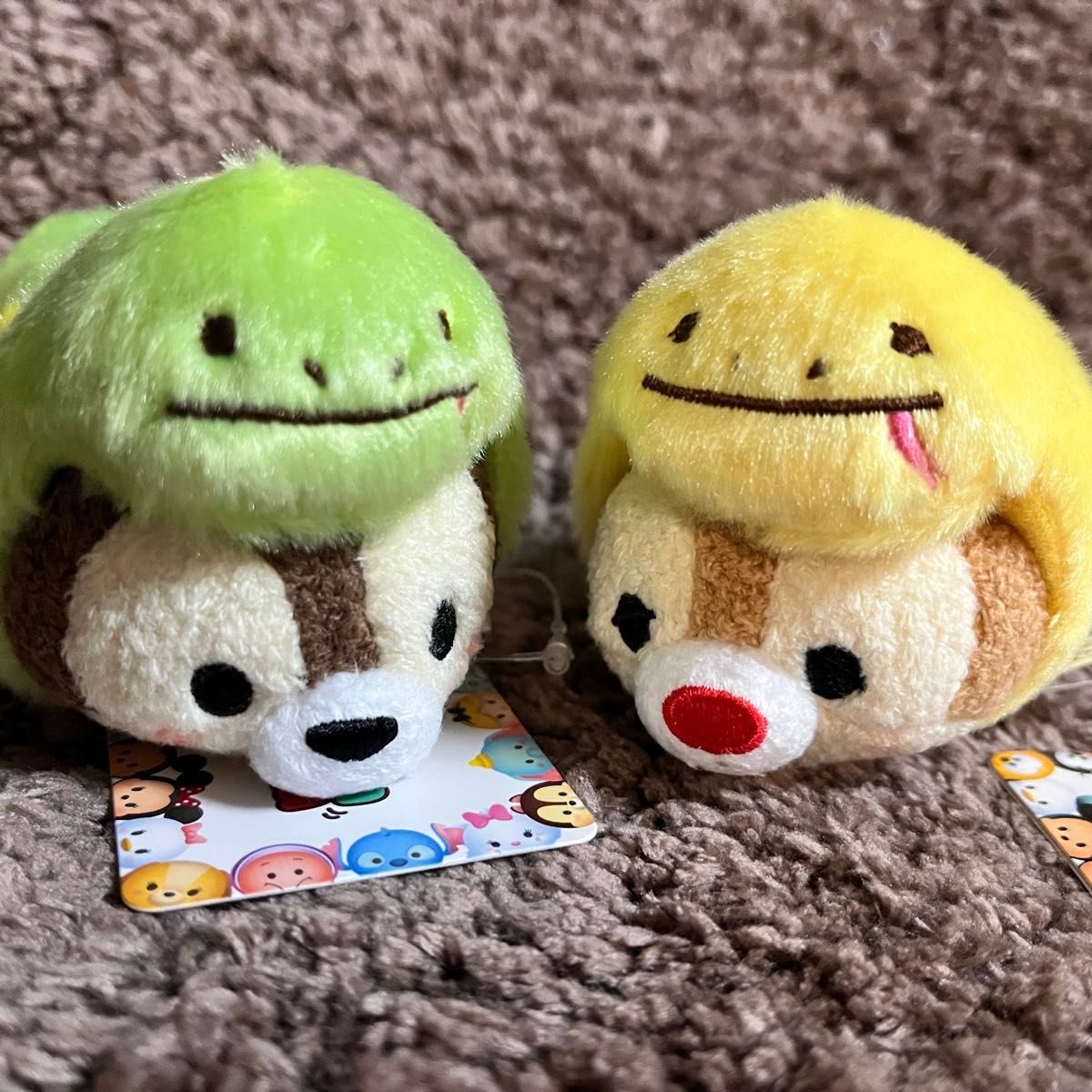 ディズニー ツムツム 干支 チップとデール 着ぐるみ お正月 2025 巳年