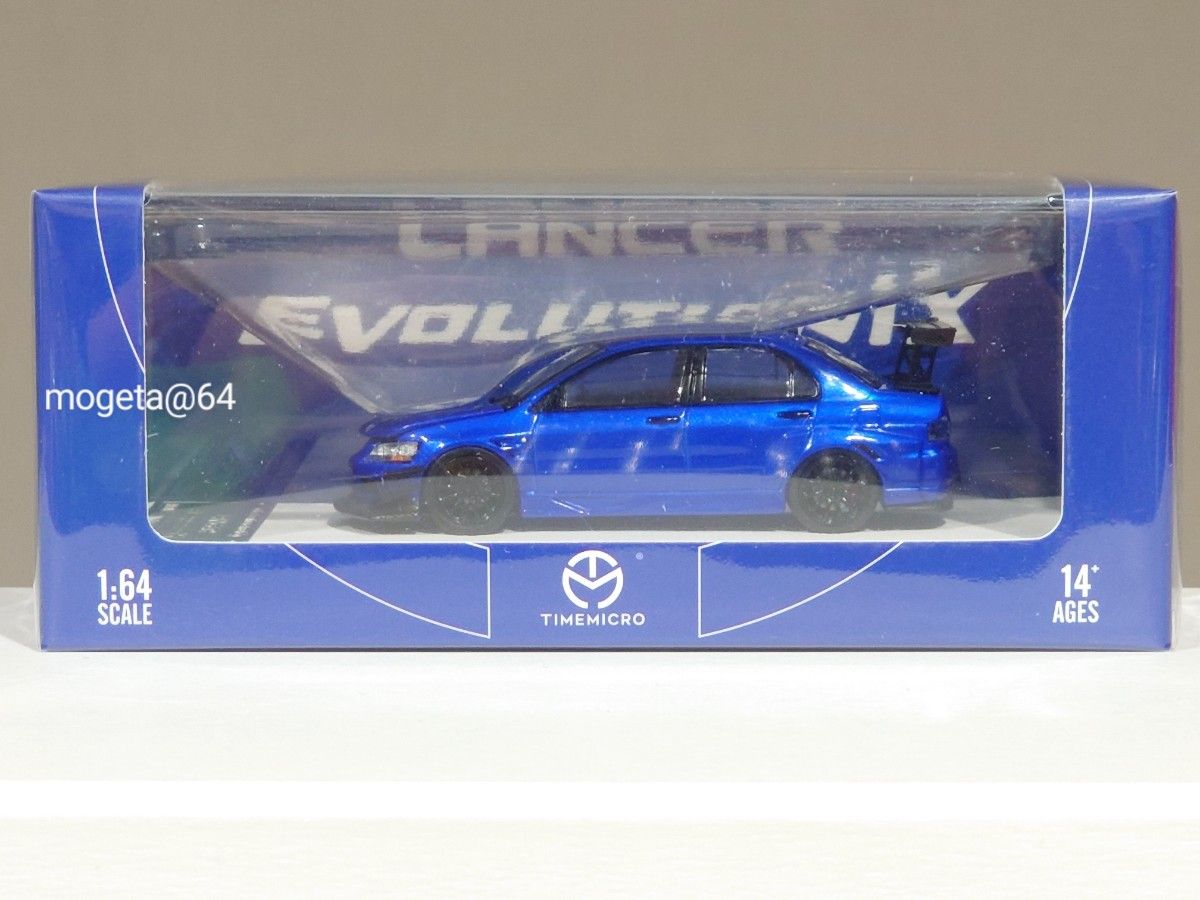 新品未開封】TIMEMICRO 1/64 三菱 ランサー エボリューション Ⅸ