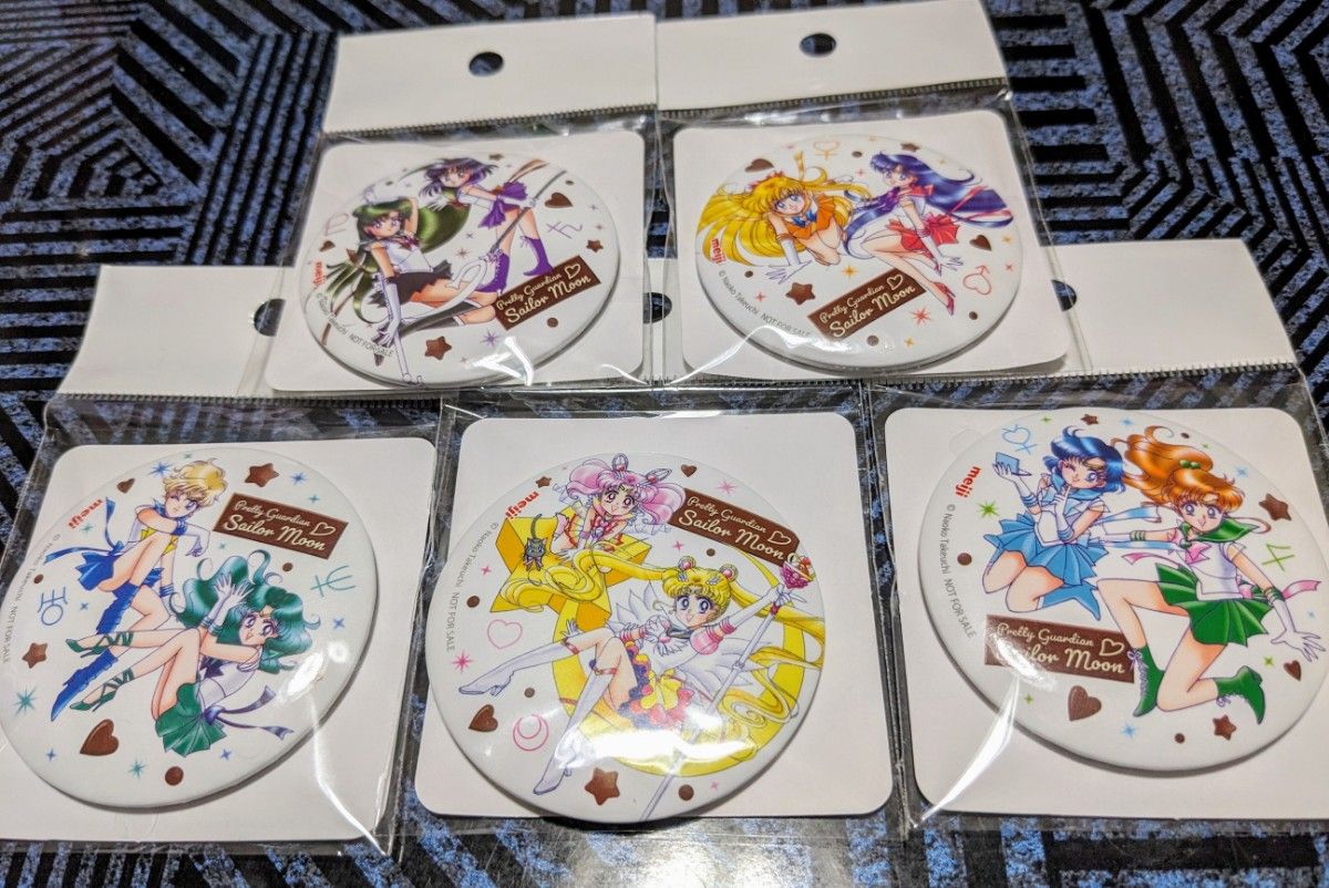 美少女戦士 セーラームーン 全5種 缶ミラー コンプリート 明治｜Yahoo